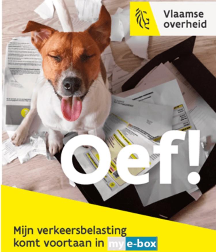 Affiche campagne Belastingdienst.
