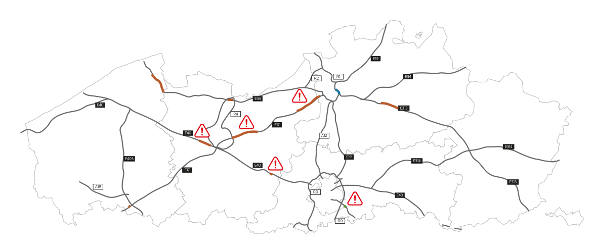Zomerwerven op kaart.