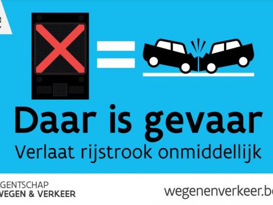 Affiche tegen roodkruisnegatie.