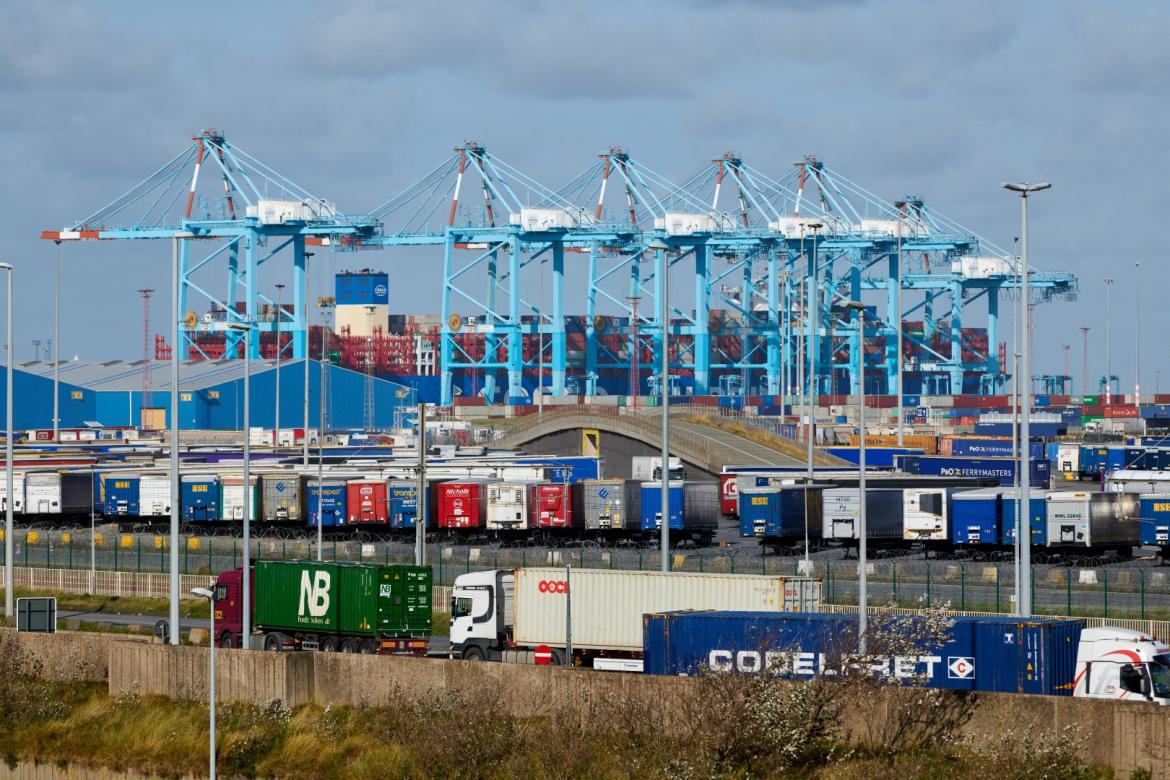 Haven van Zeebrugge.