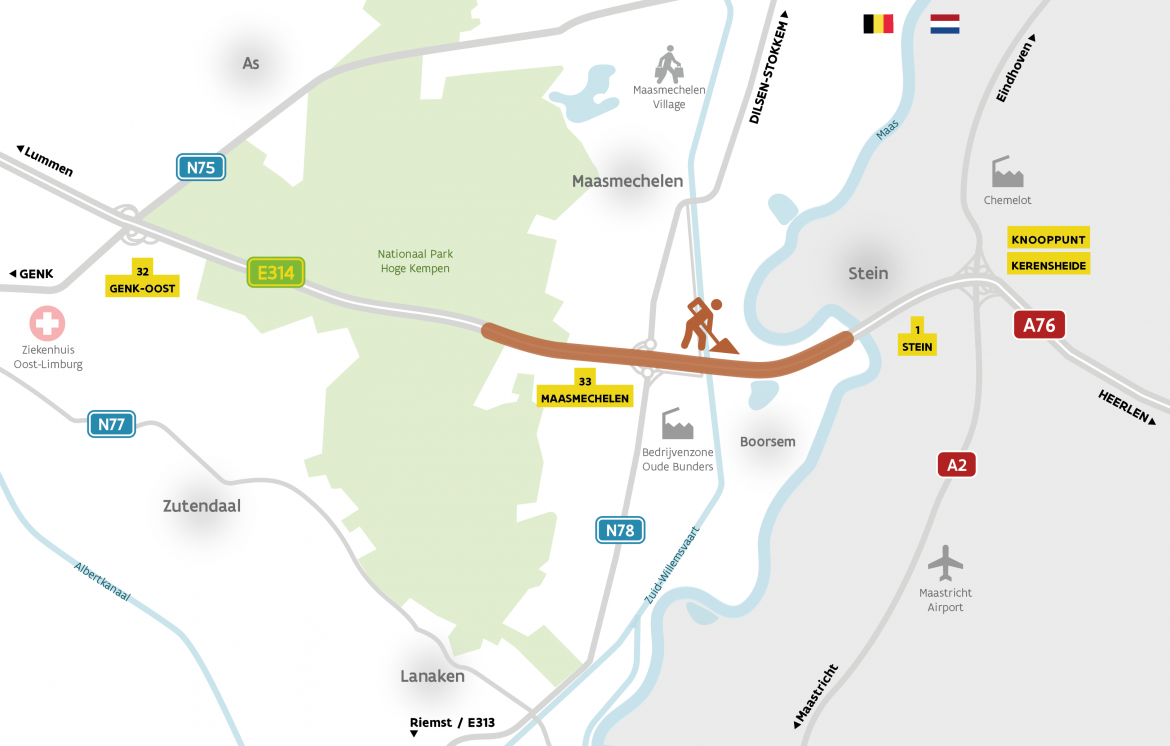 Situeringskaart werf.