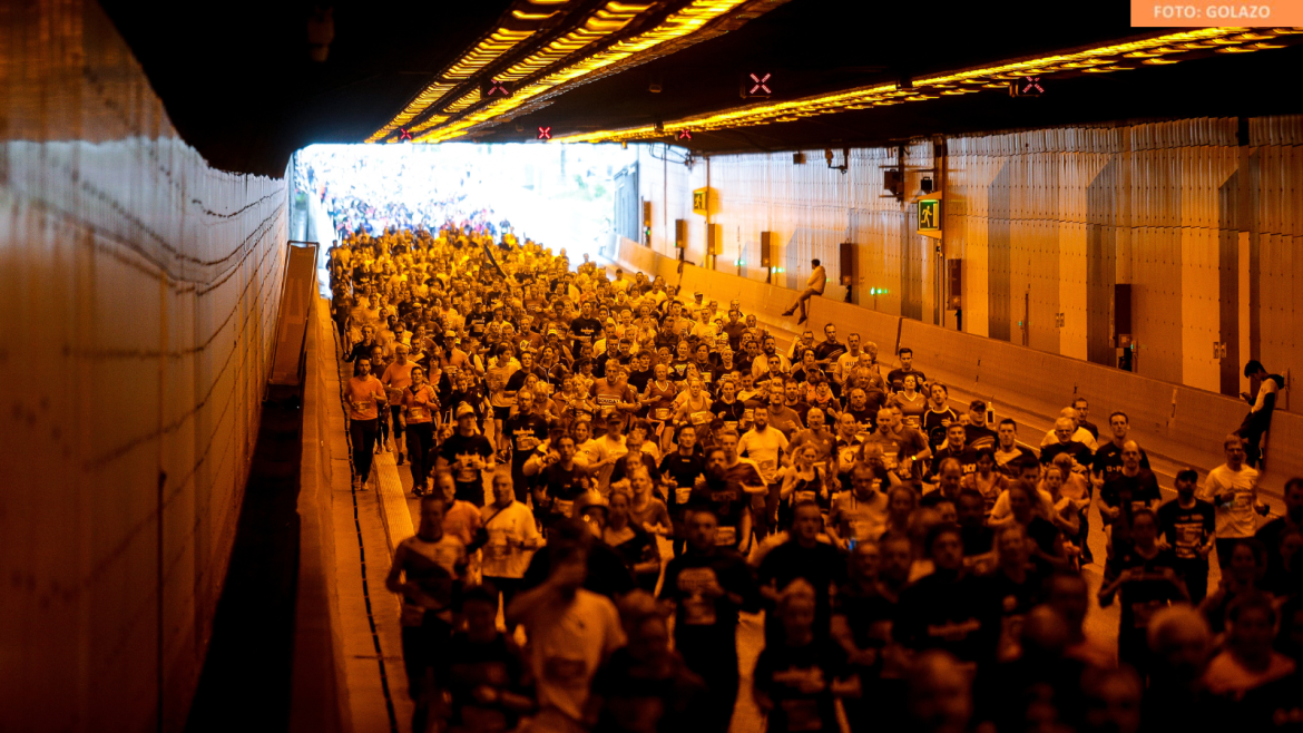 Lopers in tunnel.