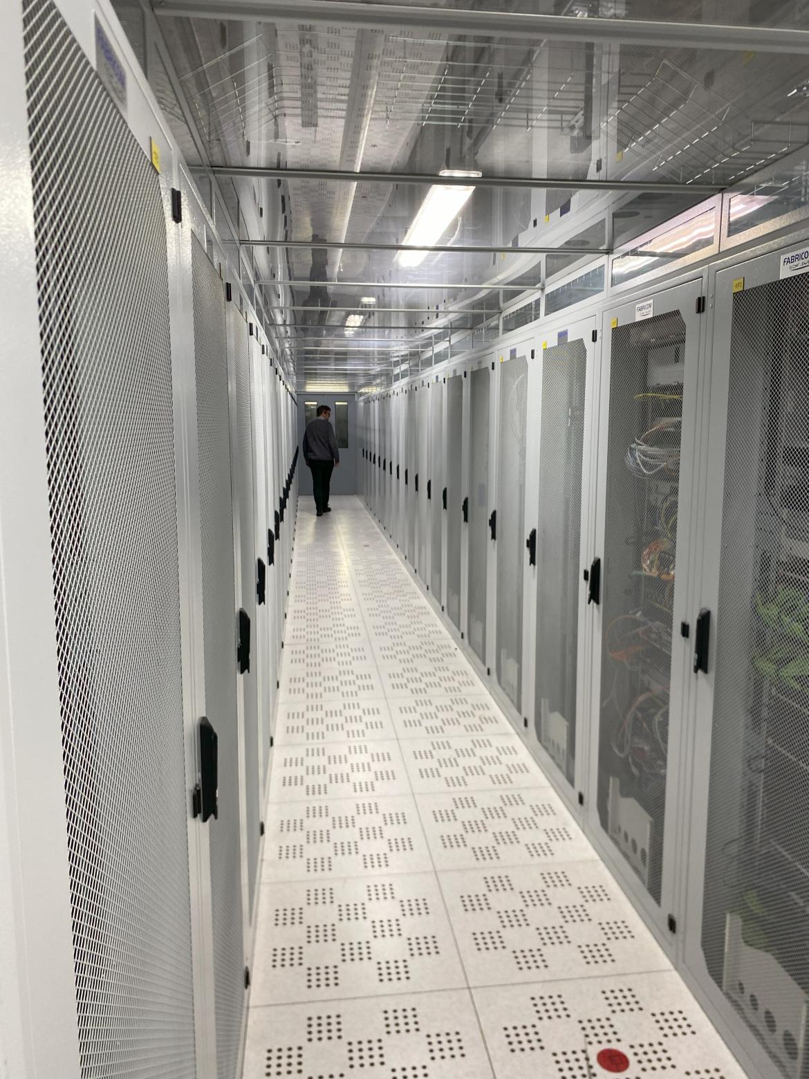 Server room van het Verkeerscentrum.