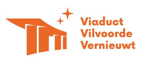 Logo project renovatie viaduct Vilvoorde.