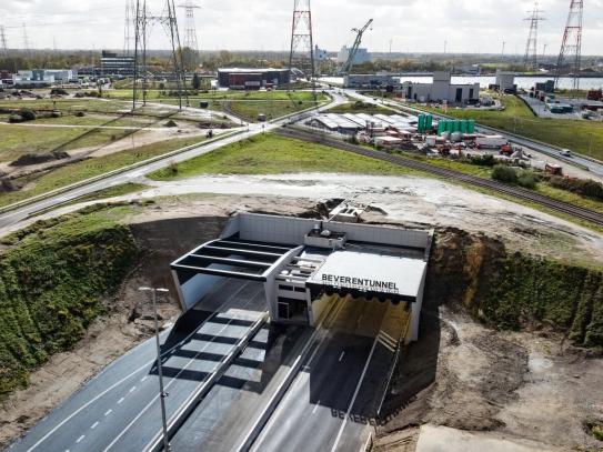Tunnelmond Beverentunnel.